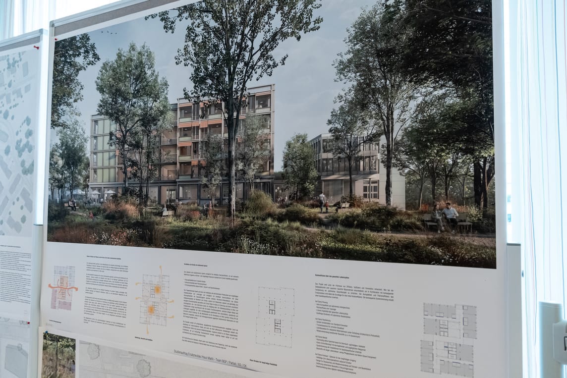 Visualisierung Siegerprojekt Neubau Mattli