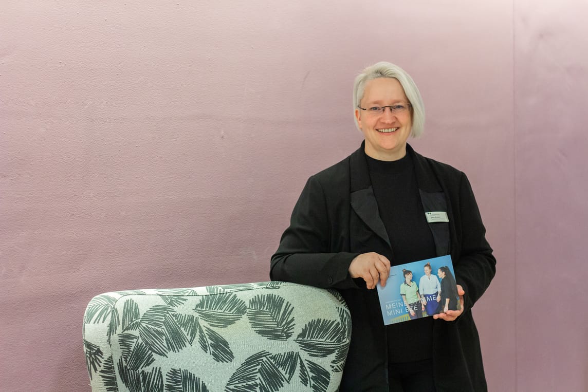 Dana Wichert, Leiterin Bereich Hotellerie bei der BZE AG und Verantwortliche für das Jahresmotto „Meine Stimme – mini BZE“, setzt sich dafür ein, dass Mitarbeitende ihre Stimme einbringen und gemeinsam Verantwortung übernehmen.